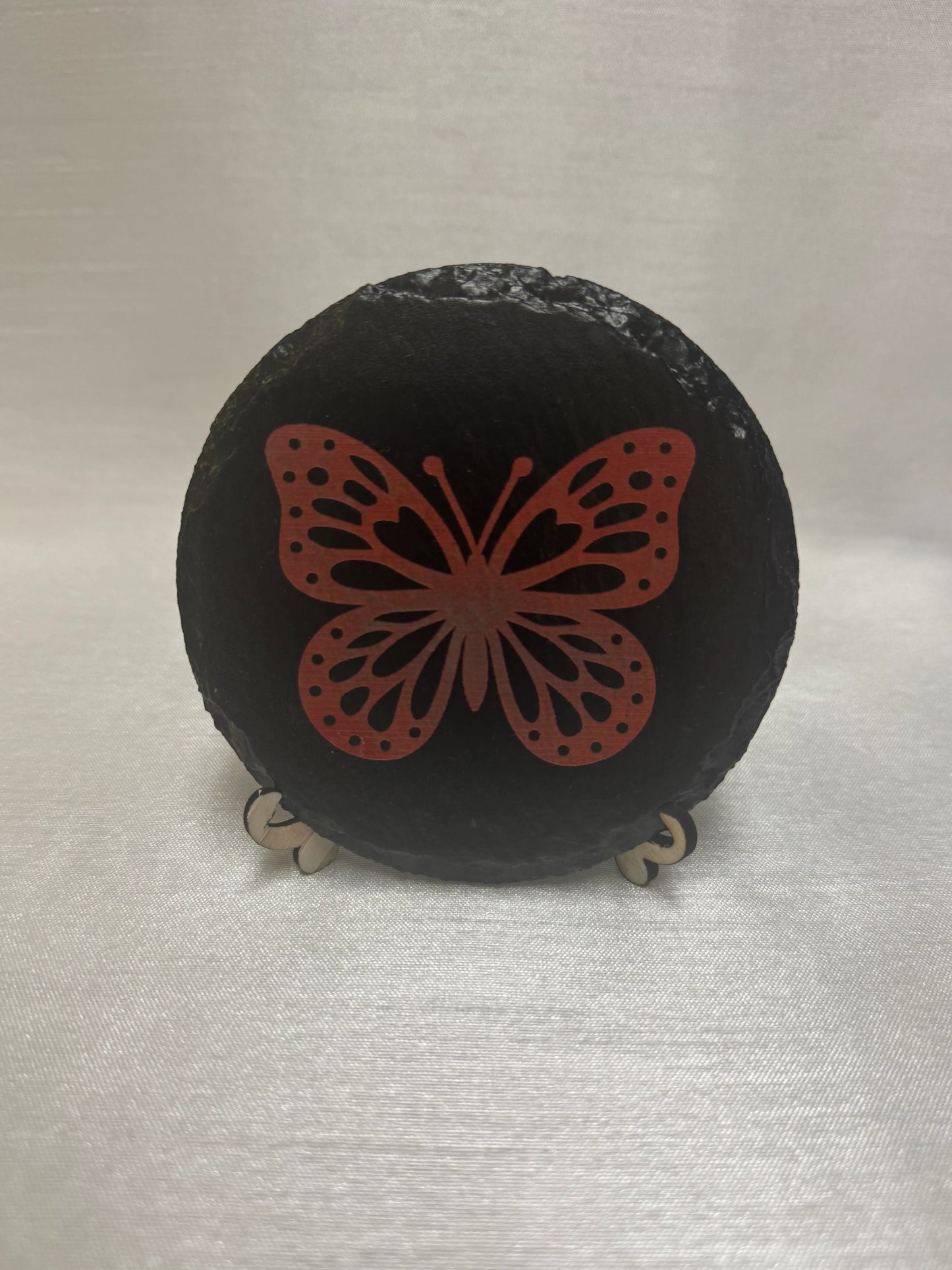 Painted Slate Coaster