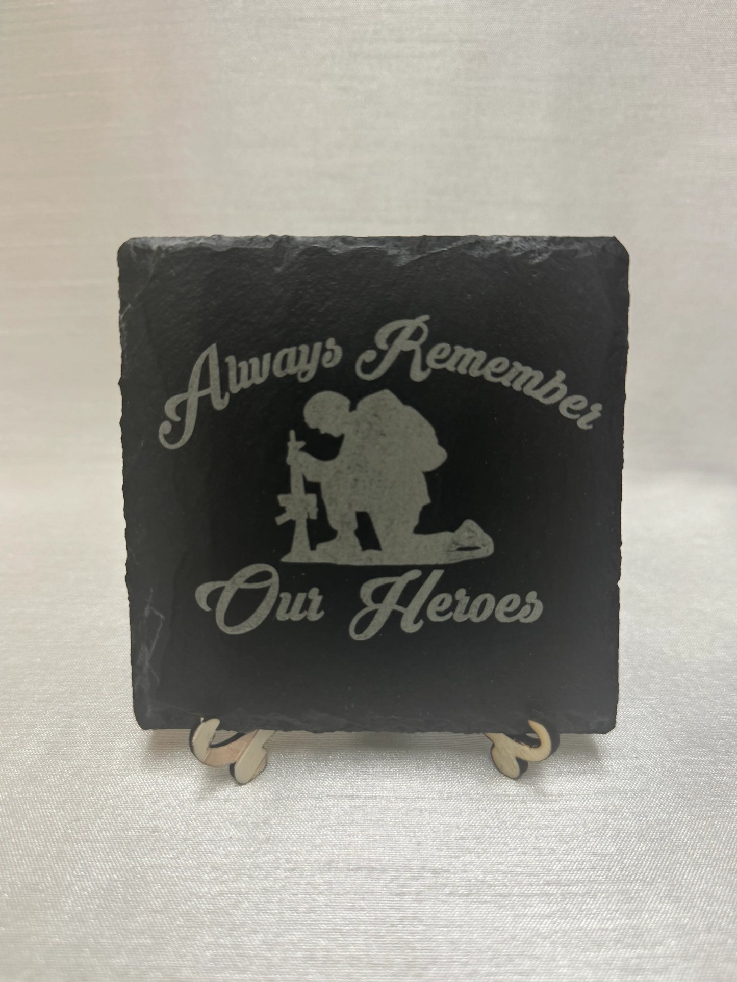 Un-Painted Slate Coaster