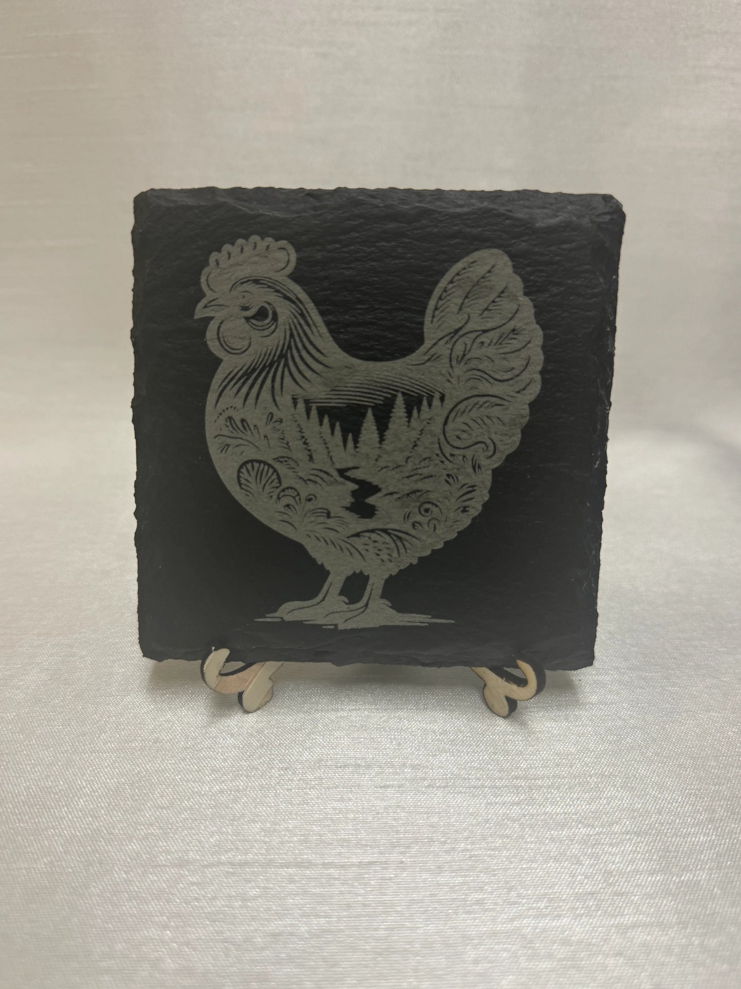 Un-Painted Slate Coaster